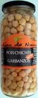 Mängden socker i Pois chiches extra (Garbanzos*) - 540 g - Les Jardins de Navarre