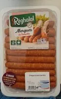 Mängden socker i Merguez de volaille