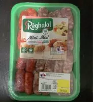 Mängden socker i Mini Saucisses De Volaille Halal