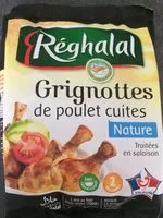 Mängden socker i Grignotte poulet Reghalal Nature sachet