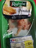 Mängden socker i Escalope de poulet