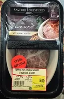 Mängden socker i Terrine à cuire au Canard et aux noix