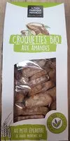 Mängden socker i Croquettes Bio aux Amandes