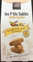 Mängden socker i Les P'tits Sablés Vanille Bourbon