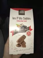 Mängden socker i Les P’tits Sablés chocolat noir