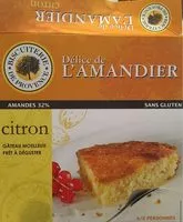 Mängden socker i Gâteau Aux Amandes Et Au Citron Sans Gluten