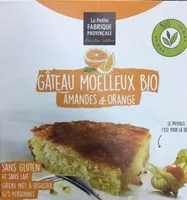 Mängden socker i Gateau moelleux bio amandes & orange