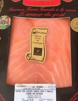 Mängden socker i Saumon fumé tranché à la main