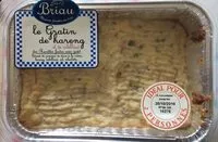 Mängden socker i Gratin de hareng