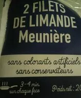 Mängden socker i Filet limande du nord façon meunière