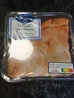 Mängden socker i Tielle sétoise gourmande