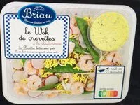 Mängden socker i Le wok de crevettes a la thailandaise