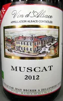 Mängden socker i Vin d'Alsace Muscat 2012