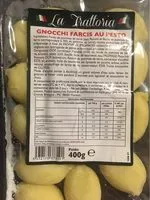 Mängden socker i Gnocchi farcis au pesto