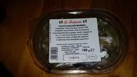 Mängden socker i Filets d'anchois marinés