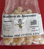 Mängden socker i Bonbon miel citron