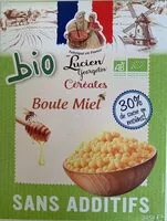 Mängden socker i Céréales Boule Miel