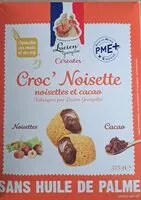 Mängden socker i Croc'noisette