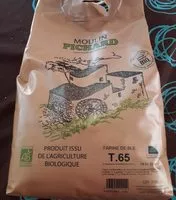 Mängden socker i Farine de blé bio T65