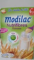 Mängden socker i Modilac Nutrifibres 8 Céréales
