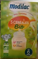 Mängden socker i Modilac 5 Cereales Bio