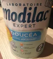 Mängden socker i Modilac Expert Doucéa