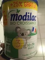 Mängden socker i Lait bio croissance