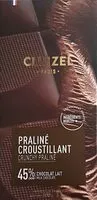 Mängden socker i Chocolat Parliné Croustillant