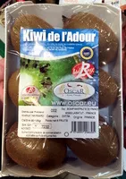 Mängden socker i Kiwi de l'Adour