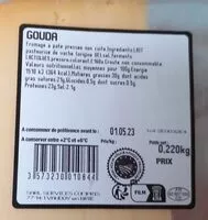 Mängden socker i Gouda