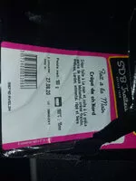 Mängden socker i Crêpe de ch'Nord