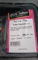 Mängden socker i Crêpes Maroilles