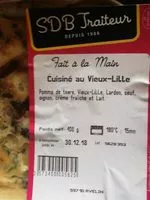 Mängden socker i Cuisiné au vieux-lille