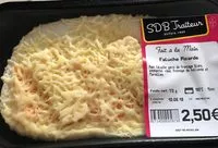 Mängden socker i Faluche picarde