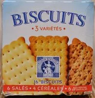 Mängden socker i Biscuits 3 Variétés