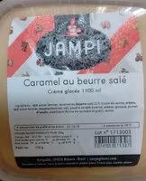 Mängden socker i Crème glacée Caramel au beurre salé