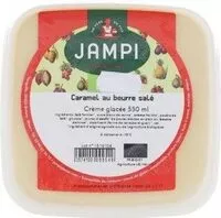 Mängden socker i Creme Glacee Caramel Beurre Sale 550ML