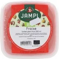 Mängden socker i SORBET FRAISE