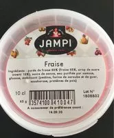 Mängden socker i Glace Fraise