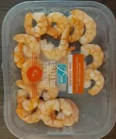 Mängden socker i Queues de crevettes décortiquées et cuites