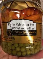 Mängden socker i Petits pois extra-fins dt carottes extra-fines