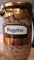 Mängden socker i Mogettes