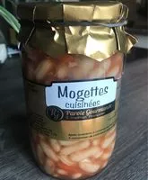 Mängden socker i Mogettes cuisinées