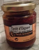 Mängden socker i Confit d'oignons aux raisins blonds