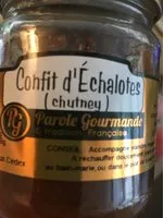 Mängden socker i Confit d'Échalotes