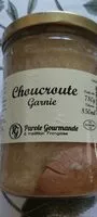 Mängden socker i CHOUCROUTE GARNIE