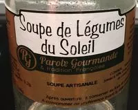 Mängden socker i Soupe legume du soleil
