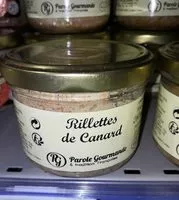 Mängden socker i Rillettes de canard
