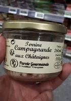 Mängden socker i Terrine campagnarde aux chataignes