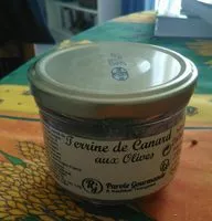 Mängden socker i Terrine de canard aux olives